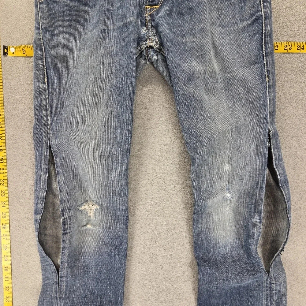 Vintage Levis 511 Jeans Mens Slim Engineered Honeycomb Medium Wash Fits 29x32